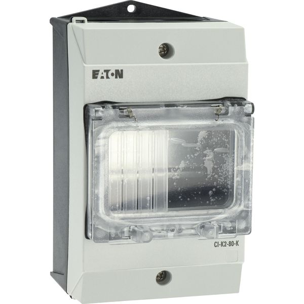 Insulated enclosure, HxWxD=160x100x80mm, +hinged cover image 36