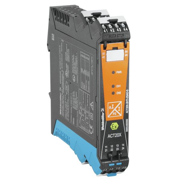 Signal converter/insulator, Ex-input: 4 - 20 mA, Safe-output: 4-20mA,  image 2