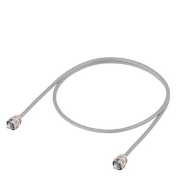 Signal cable pre-assembled type: 6FX2002-1DC20 (SINAMICS Drive CLiQ) Connector IP67/IP67, 6FX2002-1DC20-1GF0 image 1