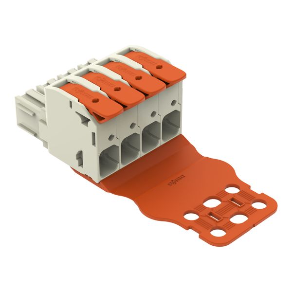 832-1104/344-000 1-conductor female connector; lever; Push-in CAGE CLAMP® image 3