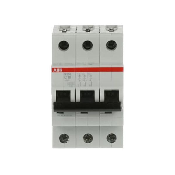 S203-C10 Miniature Circuit Breaker - 3P - C - 10 A image 6
