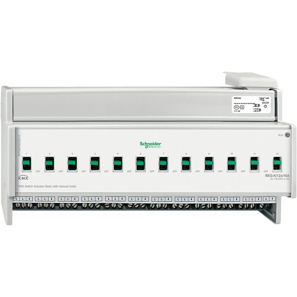 KNX ACTOR 12 UITGANGEN 16A MAN.BED.BASIC image 1