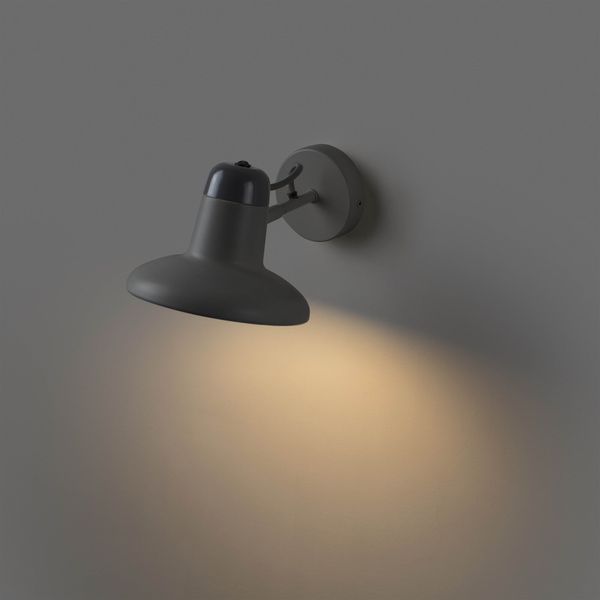 SNAP WALL LAMP DARK GREY 1XE27 image 1