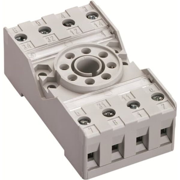 CR-U2SM Socket small for 2c/o CR-U relay image 1