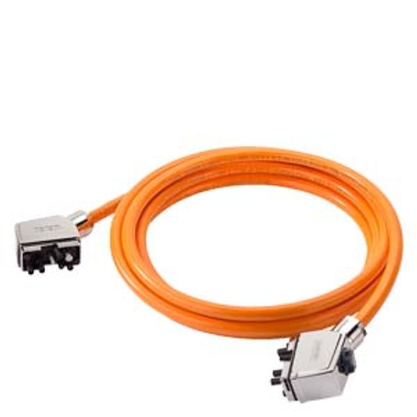 Pre-assembled hybrid cable type: 6FX8002-7HY00 Power and DRIVE-CLiQ Outlet direction NDE/NDE 6FX8002-7HY00-1GB6 image 1