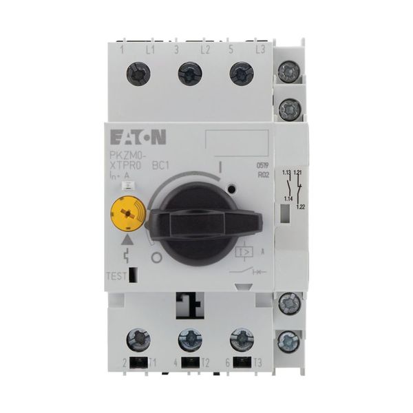 Motor-protective circuit-breaker, 3p+1N/O+1N/C, Ir=16-20A, screw conne image 7