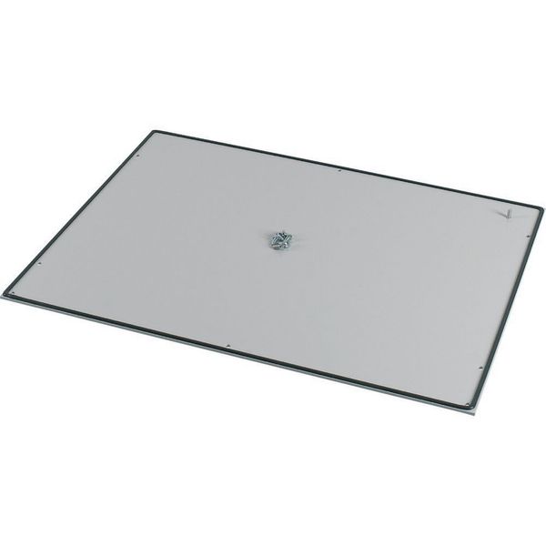 Bottom-/top plate, closed Aluminum, for WxD = 300 x 300mm, IP55, grey image 6