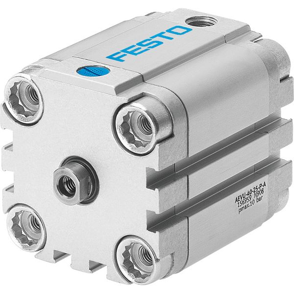 AEVU-100-25-P-A Compact air cylinder image 1