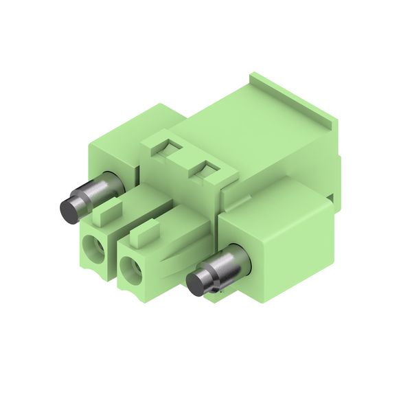 PCB plug-in connector (wire connection), 3.81 mm, Number of poles: 2,  image 4