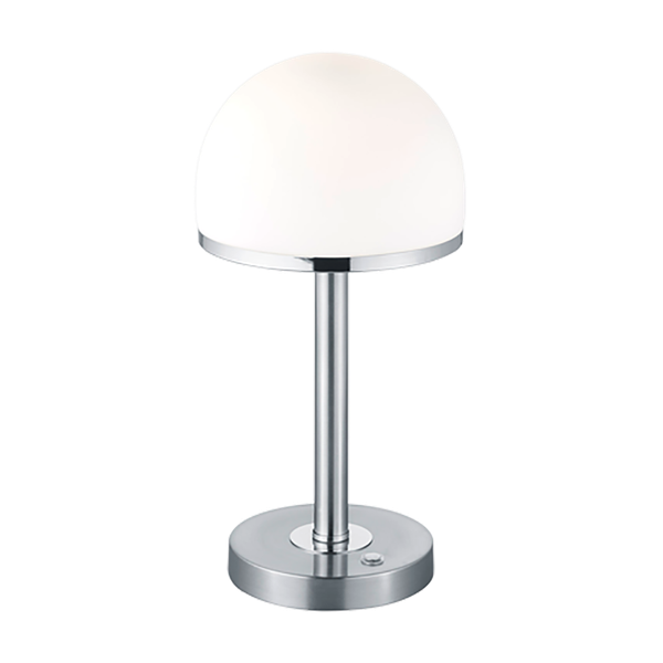 Berlin LED table lamp brushed steel image 1