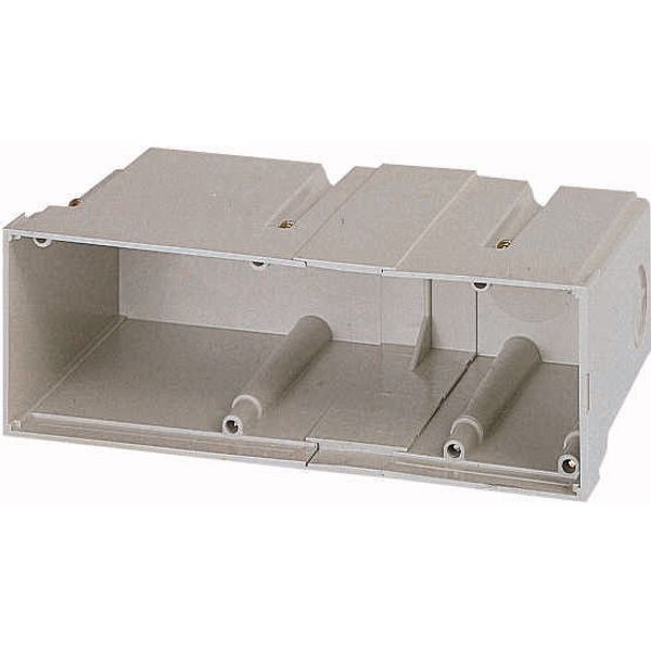 Shroud, for flush mounting plate, 5 mounting locations image 1