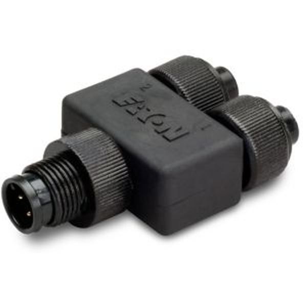 SmartWire-DT splitter IP67, from M12 plug to two M12 sockets, pin 2 image 4