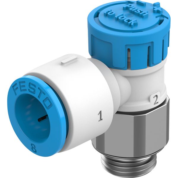 VFOE-LE-T-G18-Q8 One-way flow control valve image 1