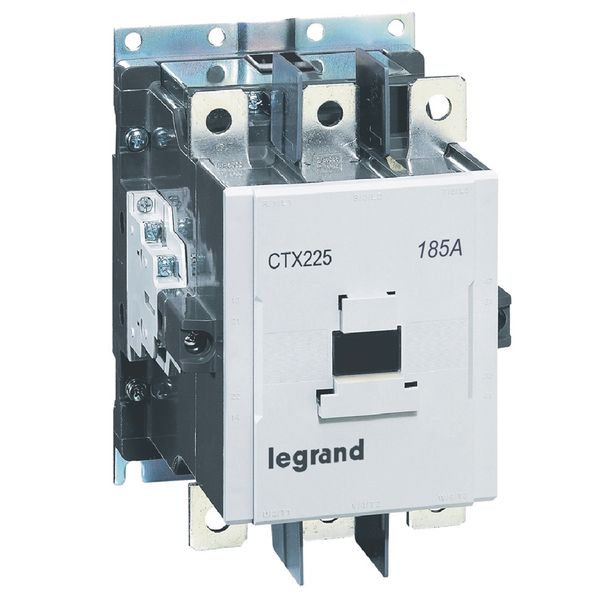 3-pole contactors CTX³ 225 - 185 A - 380-450 V~/= - 2 NO + 2 NC -screw terminals image 1