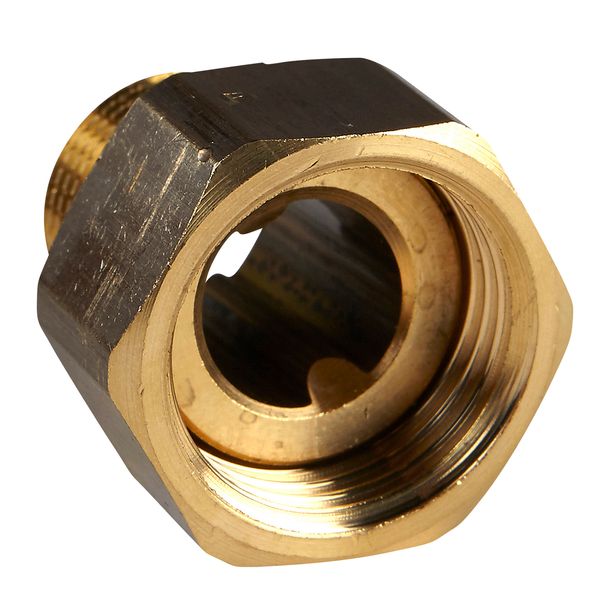 Zone Valve Connector, Threaded, DN15, G1/2 to R3/8 image 1