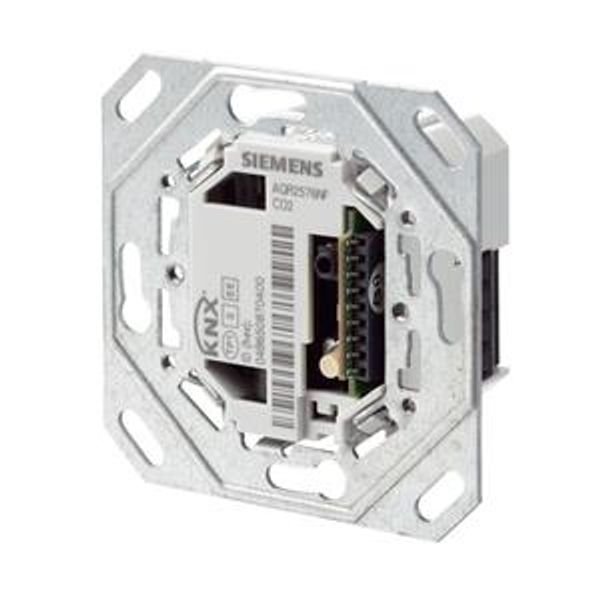 AQR2570NG - Base module for temperature and / or humidity measurement, with KNX / PL-Link, 110 x 64 image 1