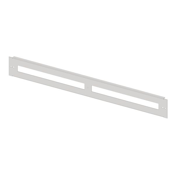 Slotted front plate 5G3K plastic, 57MW image 1