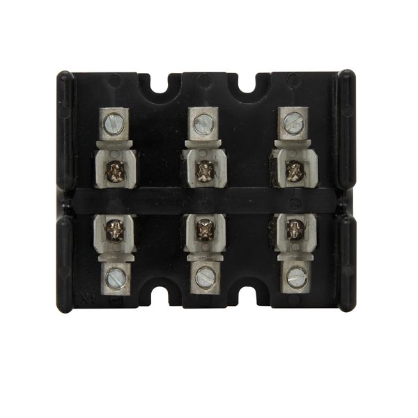 Eaton Bussmann series Class T modular fuse block, 300 Vac, 300 Vdc, 0-30A, Box lug, Three-pole image 5