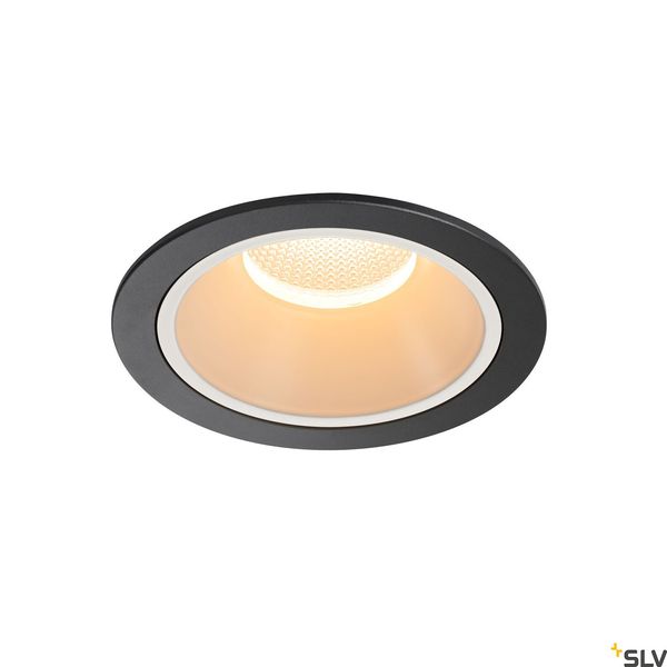 NUMINOS® DL XL, Indoor LED recessed ceiling light black/white 2700K 20° image 1