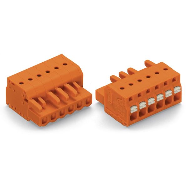 2231-315/026-000 1-conductor female connector; push-button; Push-in CAGE CLAMP® image 3