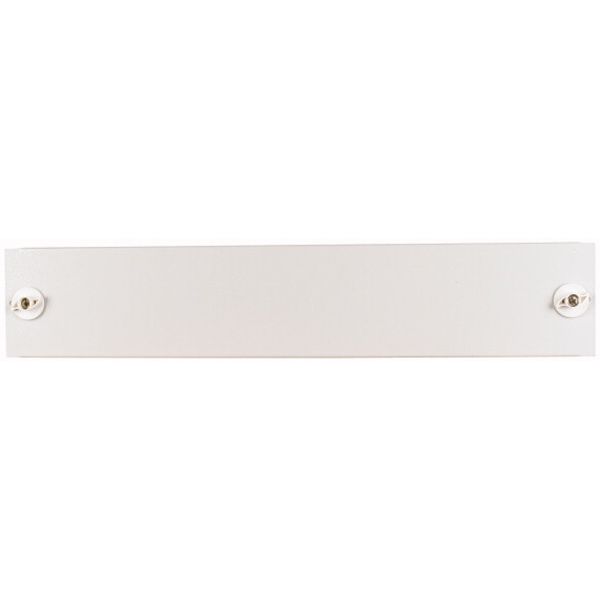 Front plate, for HxW=150x800mm, blind, white image 1