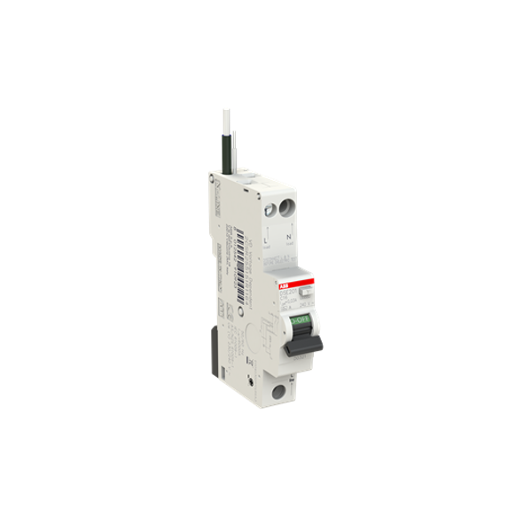 DSE201 C16 A30 - N Black Residual Current Circuit Breaker with Overcurrent Protection image 2