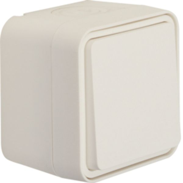 CUBYKO WALL BUTTON IP55 WHITE image 1