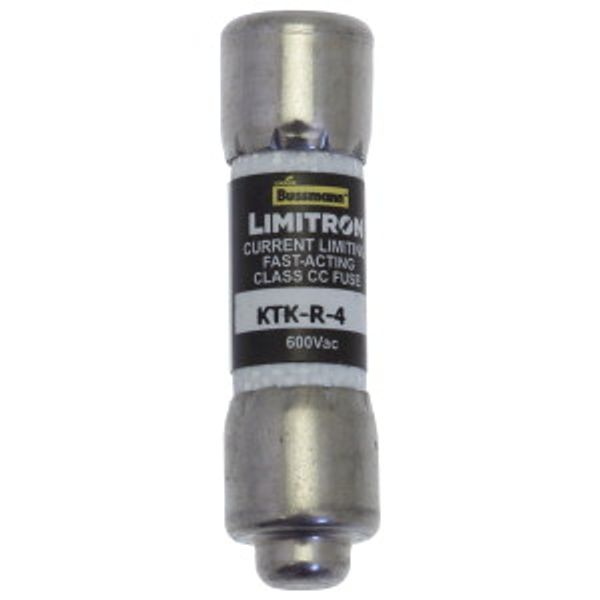 Fuse-link, LV, 4 A, AC 600 V, 10 x 38 mm, CC, UL, fast acting, rejection-type image 19