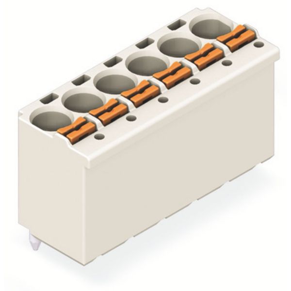 2092-1172 1-conductor THT female connector straight; push-button; Push-in CAGE CLAMP® image 3