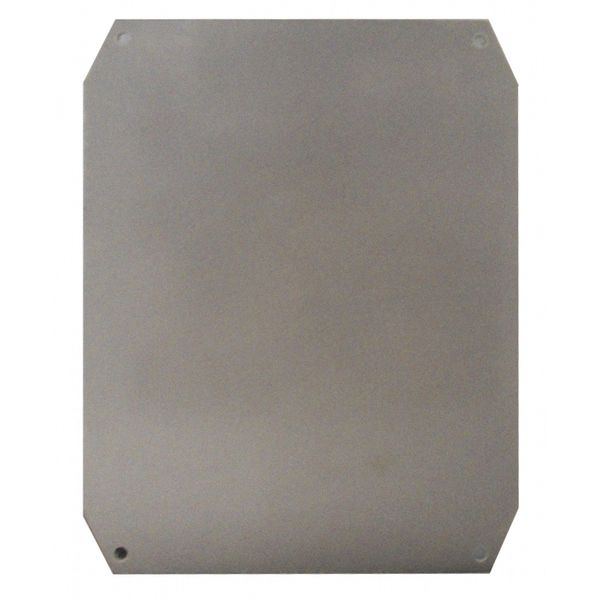 MINIPOL Mounting plate polyester D=4mm for H=400 W=300mm image 1