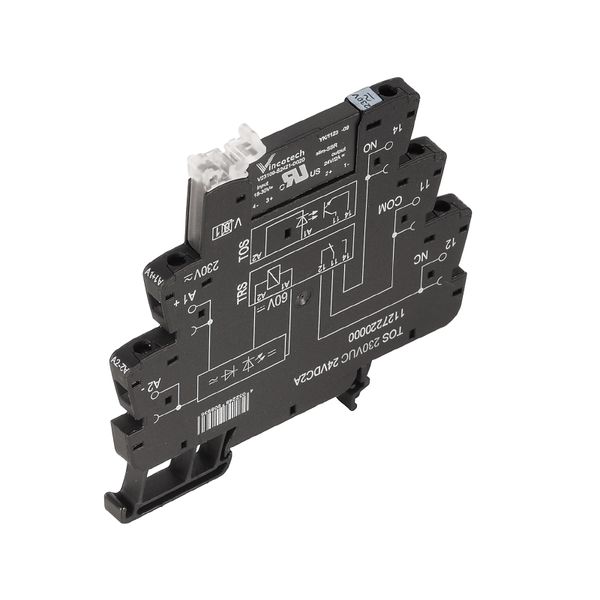 Solid-state relay, 24…230 V UC ±10 %, Rectifier 3... 48 V DC, 100 mA,  image 2