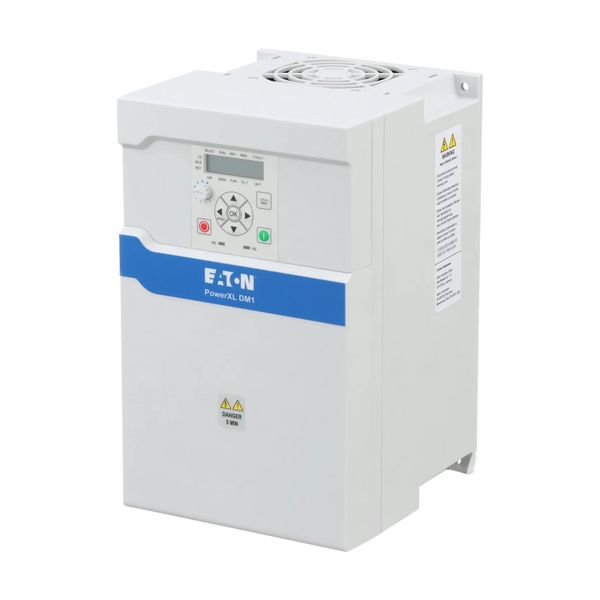 Variable frequency drive, 230 V AC, 3-phase, 48 A, 11 kW, IP20/NEMA0, 7-digital display assembly, Setpoint potentiometer, Brake chopper, FS4 image 3