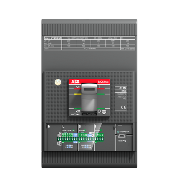 XT4V 250 EKIP E-LSIG In150A 3p FF UL/CSA image 1