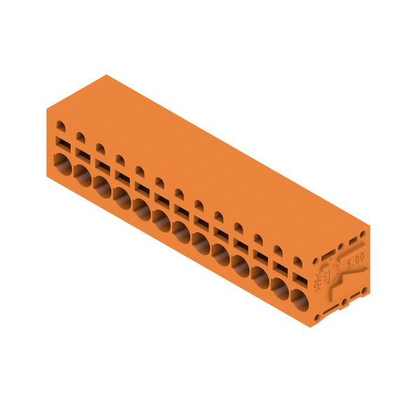 PCB terminal, 5.00 mm, Number of poles: 13, Conductor outlet direction image 4