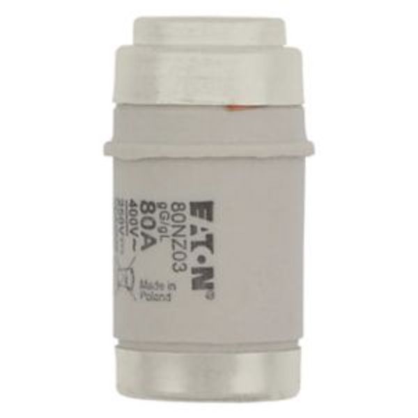 Fuse-link, LV, 80 A, AC 400 V, D03, gL/gG, IEC, time-delay image 4