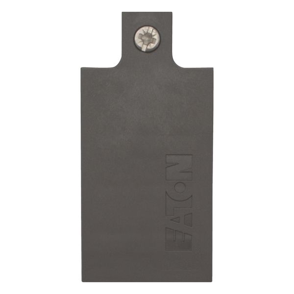 Screw-on cover, insulated material, black image 8