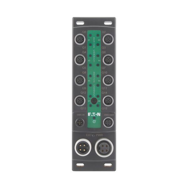 SWD Block module I/O module IP69K, 24 V DC, 16 outputs with separate power supply, 8 M12 I/O sockets image 8