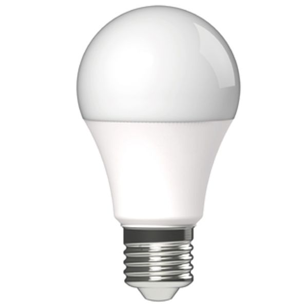 LED SMD Bulb - Classic A60 E27 5.5W 470lm 4000K Opal 180° image 1