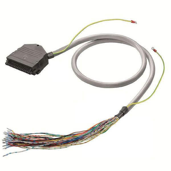 PLC-wire, Digital signals, 32-pole, Cable LiYCY, 15 m, 0.25 mm² image 1
