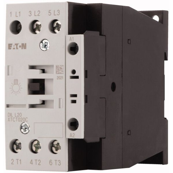 Lamp load contactor, 24 V 50 Hz, 220 V 230 V: 20 A, Contactors for lighting systems image 3