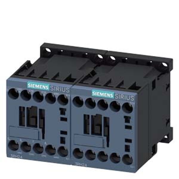 Contactor relay, 2 NO+2 NC, 72 V DC, S00, screw terminal image 2