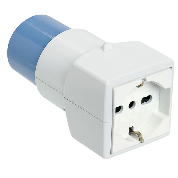 EN60309 adaptor +universal outlet image 1