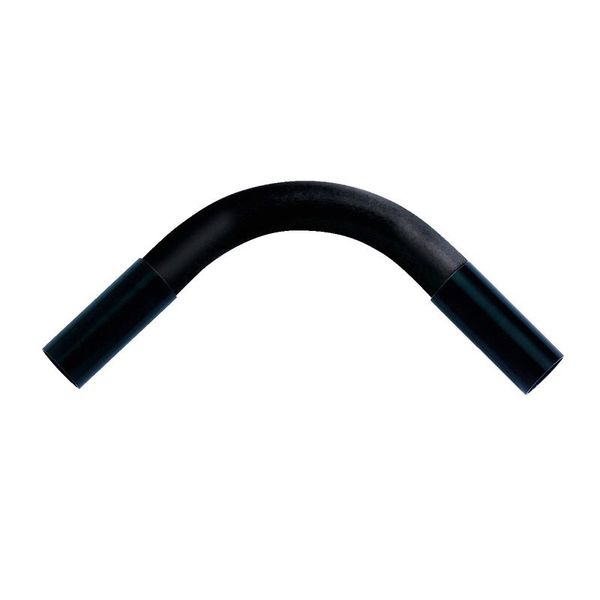 Large radius hanger 90° IP44 Ø20mm for rigid conduit - black image 1