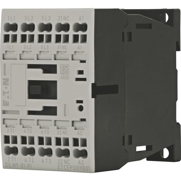 Contactor, 3 pole, 380 V 400 V 4 kW, 1 NC, 24 V DC, DC operation, Push in terminals image 7