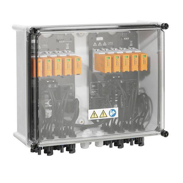 Combiner Box (Photovoltaik), 1000 V, 4 MPP´s, 2 Inputs / 1 Output per  image 2