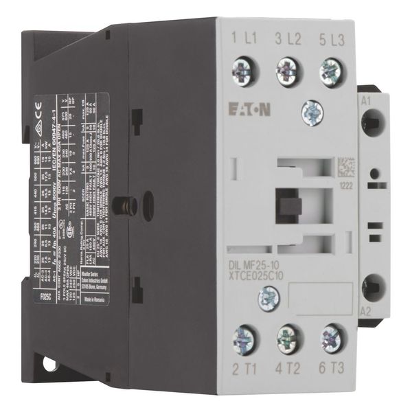 Contactors for Semiconductor Industries acc. to SEMI F47, 380 V 400 V: 25 A, 1 N/O, RAC 240: 190 - 240 V 50/60 Hz, Screw terminals image 11