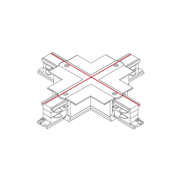 CTLS RECESSED POWER X CONNECTOR BLACK image 1