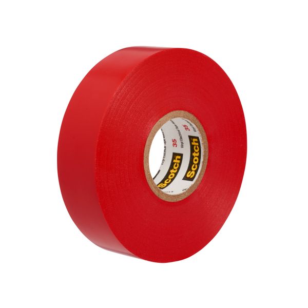 Scotch® Vinyl Color-Coding Electrical Tape 35, Red, 19 mm x 20 m image 7