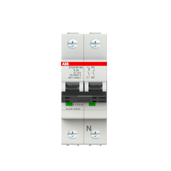 ST201M-B3NA Miniature Circuit Breaker - 2P - B - 3 A image 1