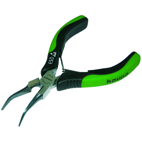 Electronics ESD needle pliers 140 mm 45° image 2